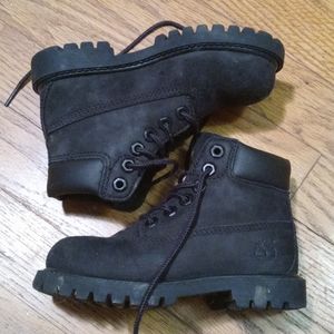 Toddler Black Timberland Boots